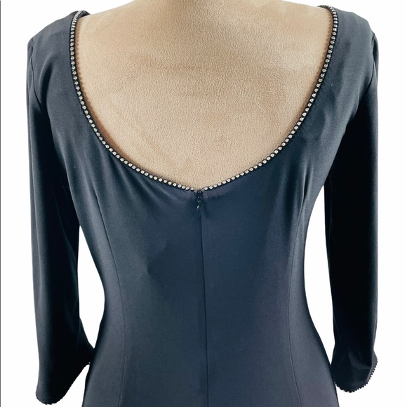 Alex Evenings Jeweled Fitted Dress - Picture 6 of 8